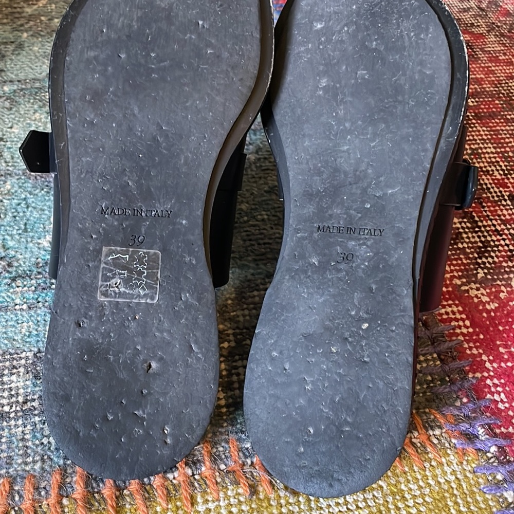 Ann Demeulemeester Black Sandals - Picture 6 of 7